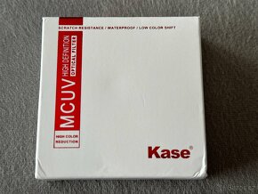 Kase 37mm UV MCUV filtr, vč. pouzdra, NOVÝ - 5