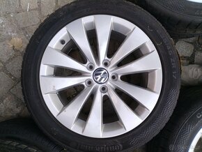 al. disky 5x112 R17 VW PASSAT original - 5