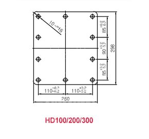 BOURACÍ KLADIVO HARDY HD/DB300 2,5-4,5T 180KG, CAT B4 - 5