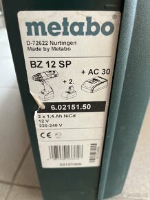 Metabo AKU vrtačka - 5