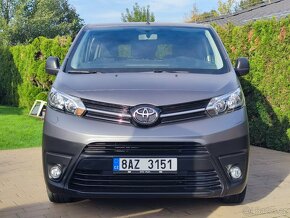 TOYOTA PROACE VERSO 2.0D 9 MÍST / 40.574km - 11/2021 - ČR / - 5