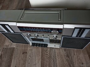 Sanyo M9813L radiomagnitofon boombox retro kazeťák - 5