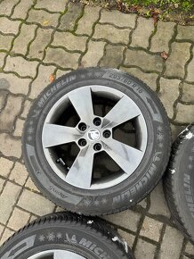 ORIGINÁL Alu Škoda ORION R16, 5x112 - ZIMNÍ PNEU - 5