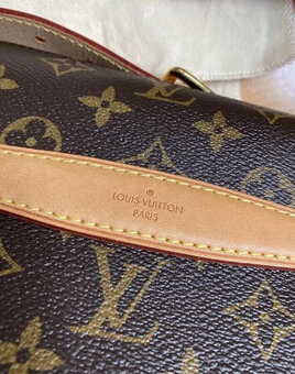 Louis Vuitton Bumbag hnědá plátěná taška s monogramem - T - 5