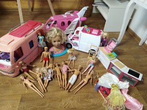 Barbie karavan, letadlo, sanitka... - 5