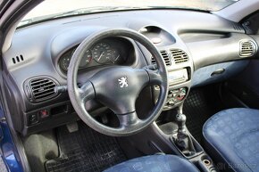 Peugeot 206 1,4i 55KW, STK 3/2025, r.v. 2000 - 5