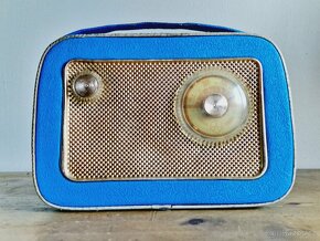 Staré tranzistorové rádio Tesla T-2800 B, T58, 1958-60 - 5