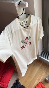 Pánské tričko Gucci Tennis Print T-shirt - 5