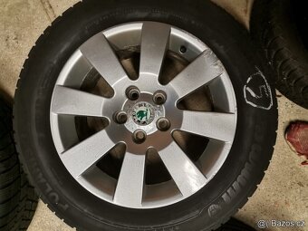 Al. disky 5x112 R16 originál SKODA - 5