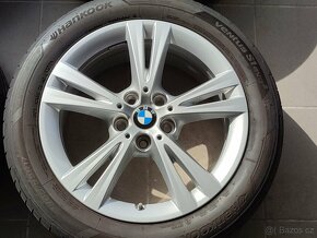 Zánovní letní ALU komplet BMW 17" 5x112 ET54 pneu 205/55/17 - 5