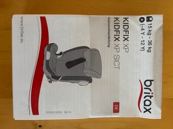 Autosedačka Britax Kidfix XP SICT - 5