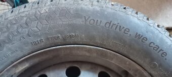 Zimní BESTDRIVE 185/60 R14 T + disky - 5