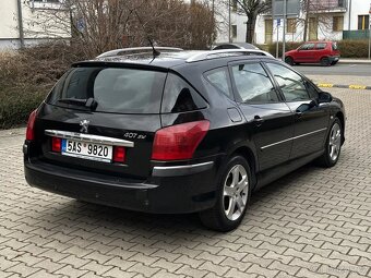 Peugeot 407 SW 2.0 HDI 100kW Klima Tempomat ALU R17 Nová STK - 5