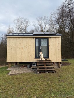 Tiny House se sedlovou střechou GLAMPING - 5