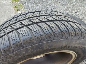 Originál VW ALU kola, zimní pneu 215/60 R16 - 5