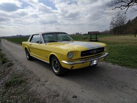 Ford Mustang Coupe 65, 4,7 V8 C-Code, bílé SPZ, STK 02/2025 - 5