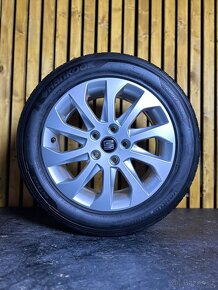 Alu kola 5x112 r16 s letním pneu (turb) - 5