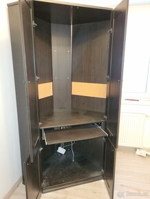 Rohová skříň ikea Hemnes - 5