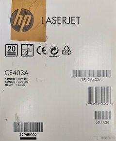 HP CE403A č. 507A magenta originální - 5