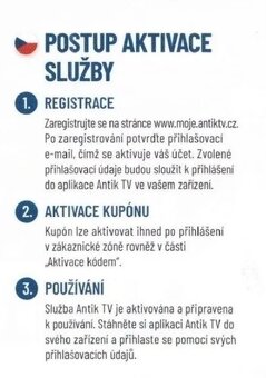 AntikTV voucher 12 měsíců IPTV jako sledovaniTV LepsiTv o2tv - 5