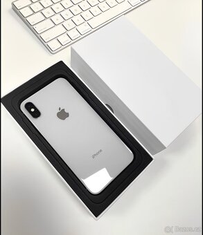 iPhone X Silver BATERIE 100% TOP - 5