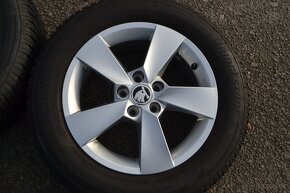 NOVÁ zimní ALU sada Š.Fabia IV/VW Polo.S-Ibiza 185/65R15 - 5