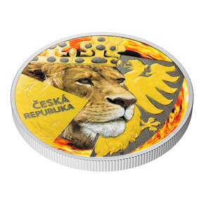 mince Český lev 2024 kolor proof - 5