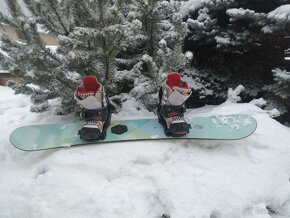 snowboard burton 152 + boots 41 - 5