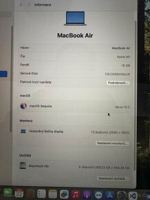 Apple MacBook Air 13 A2337 M1 16 GB / 512 GB SSD - 5