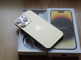 APPLE iPhone 14 Pro 256GB Gold - ZÁRUKA - TOP STAV - 5