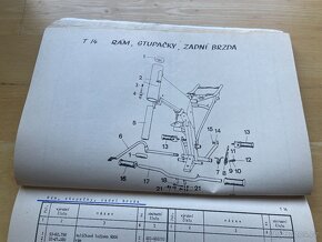 katalog náhradních dílů na MZ 150 - 5