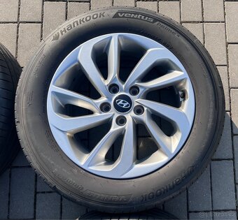 Hyundai Tucson, i35 - 17" alu + letní 225/60 Hankook 95% - 5