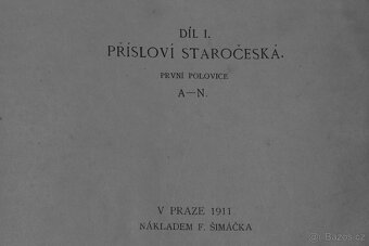 Česká Přísloví 1911 - 5