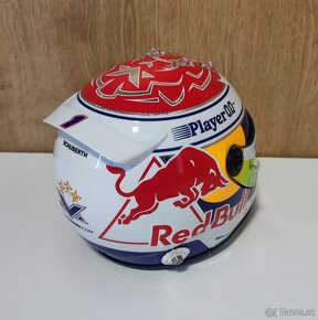 Max Verstappen - 2024 sezonna mini helma + podpis karta - 5