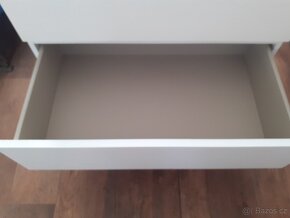 Ikea komoda malm bílá 3 zásuvky - 5