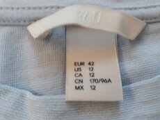 H&M  Tričko s volánovými rukávy vel. 38-40 - 5