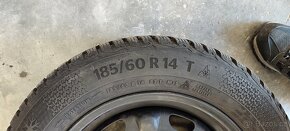 Fabia 2, zimní Continental TS 870 185/60 R14 - 5