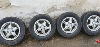 Hyunday 15" Alu Kola+letní pneu 215/65 R-15 - 5