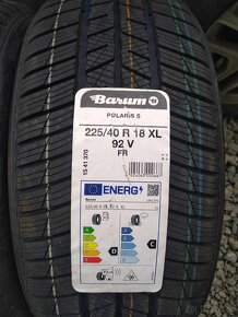 Alu VW GOLF 8 R 18 + zimné pneu 225/40 R 18. - 5