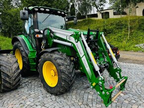 MONTUJEME ČELNÍ NAKLADAČE INTER-TECH NA TRAKTORY JOHN DEERE - 5