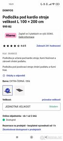 Podložka pod posilovací stroj - 5