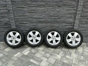 Prodám 16" alu kola Volkswagen SIRACUSA vč. zimních pneu - 5