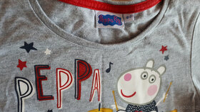 Vánoční šaty, šatičky Peppa Pig, Pepina, 116/122 - 5