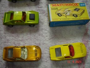 MATCHBOX autíčka ze 60let dle fota, včetně krabiček.. - 5