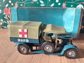 Matchbox yesteryear Y13 CROSSLEY RAF TENDER RARE OLIVOVÁ - 5