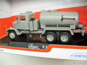 Model PRAGA V3S FEK (1967) "FEKÁLNÍ VŮZ" Šedá  Abrex 1/43 - 5