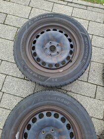 ŠKODA YETI LETNÍ PNEU 215/60 R 16 + OCELOVÉ DISKY - 5