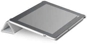 stříbrný obal na tablet Asus TF300, magnetické víko - 5