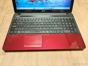 červený notebook Acer, cpu i5, rychlý SSD 500GB, Win 11 - 5