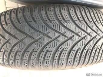 Plechové disky 16” 5x105 a zimní pneu 205/60/R16 - 5